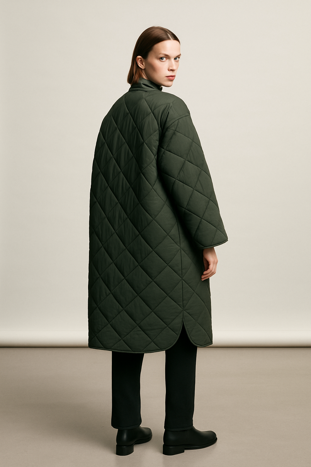 Luna | Oversized Quilted Coat